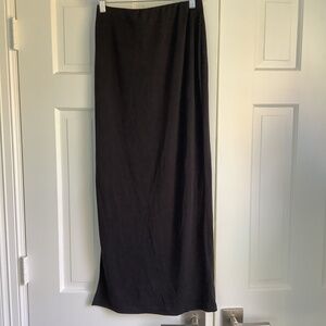 NWT Long Black Zara Skirt